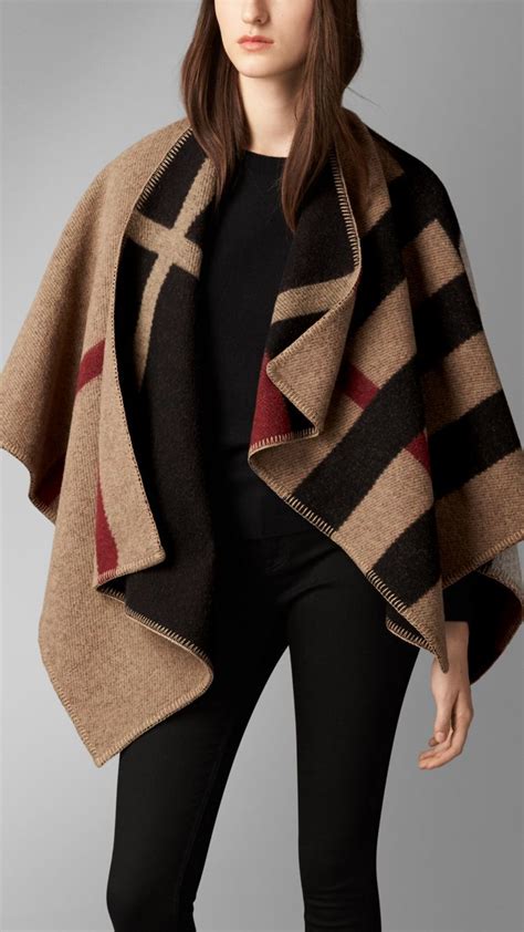 burberry monogram poncho replica|Burberry Capes & Ponchos For Women .